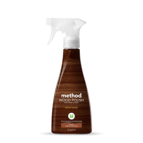 Method Almond Scent Wood Polish 14 oz Spray 01918